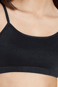 Zivame Girls Double Layered Non Wired Full Coverage Slip-on Beginner Bra (Pack of 2) - Multicolor — thumbnail 8